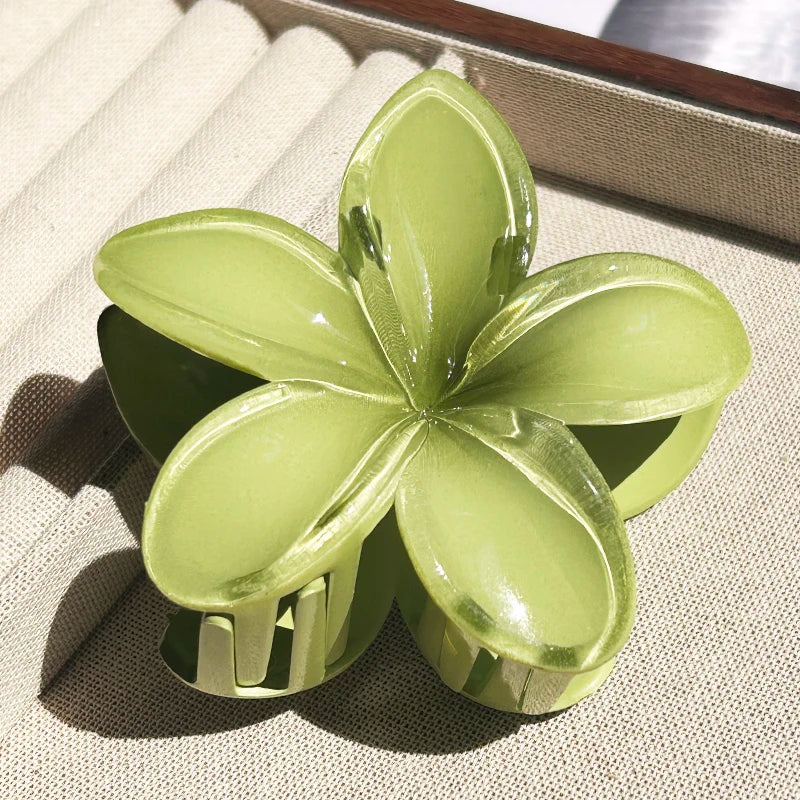 Nara™ | 1/2/3 Pcs Hawaiian Gradient Flower Hair Claw Clip Women Fashion Large Hair Clip Girls Hairpin Barrettes Bohemia Hair Accessories