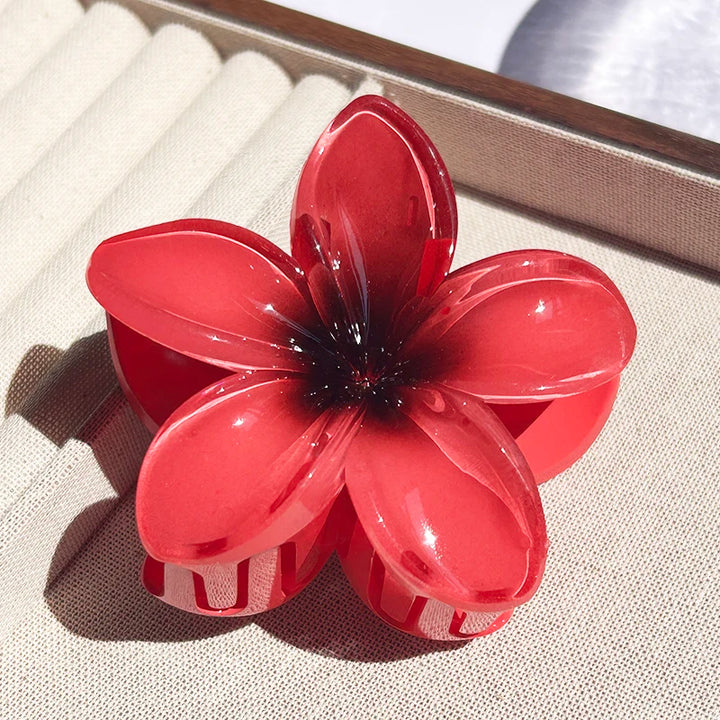 Nara™ | 1/2/3 Pcs Hawaiian Gradient Flower Hair Claw Clip Women Fashion Large Hair Clip Girls Hairpin Barrettes Bohemia Hair Accessories
