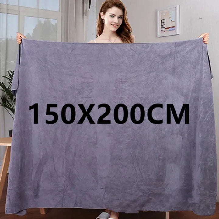 Sunny | high quality thicken Microfiber bath towe