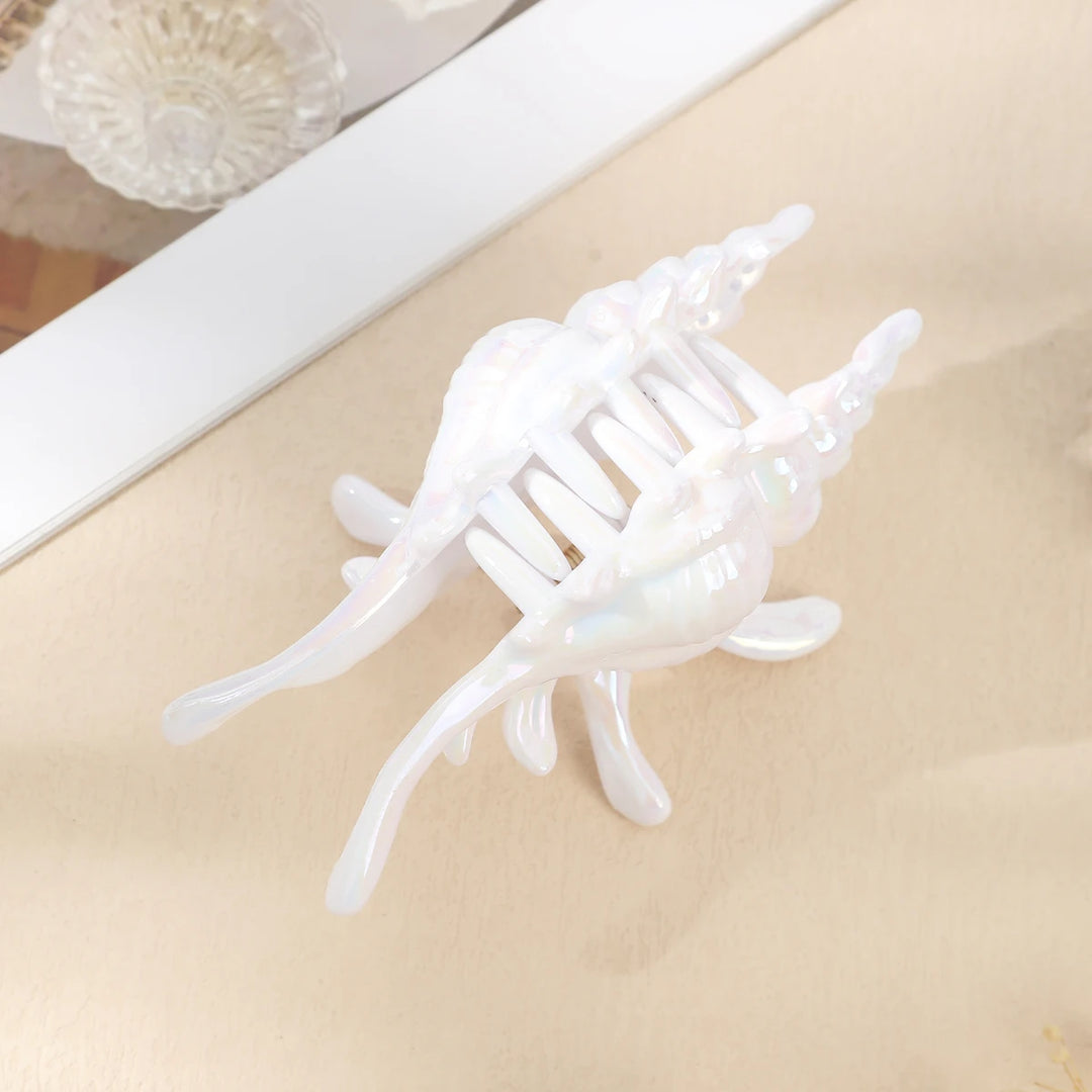 AWAYTR™ | Ocean Conch Hair Claw Clips for Women Shell Crab Hair Clip shell Catcher Ins Fairy Summer Sea Y2K Hair Accessries
