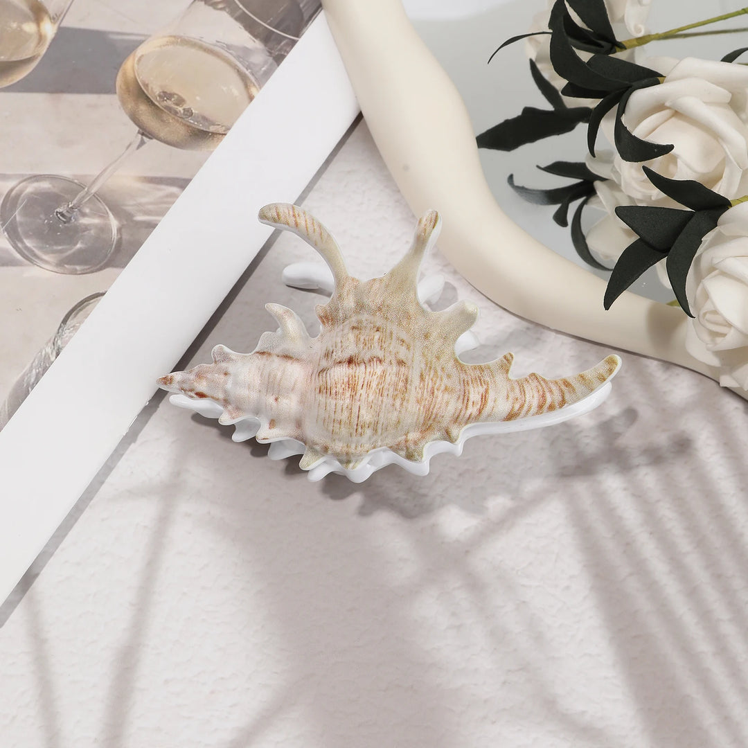 AWAYTR™ | Ocean Conch Hair Claw Clips for Women Shell Crab Hair Clip shell Catcher Ins Fairy Summer Sea Y2K Hair Accessries