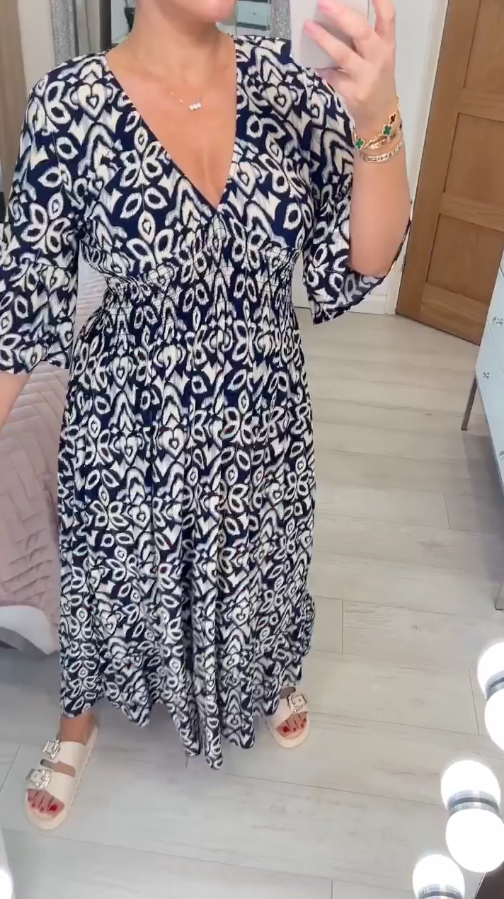 Nadine™ | Elegant Long Dress