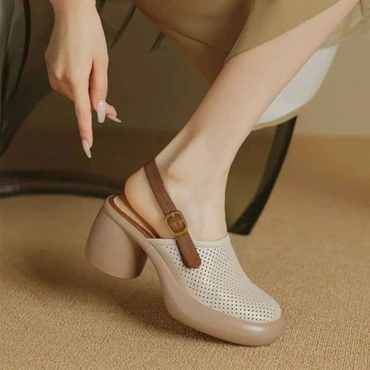 Léa Hollow Heel Sandals
