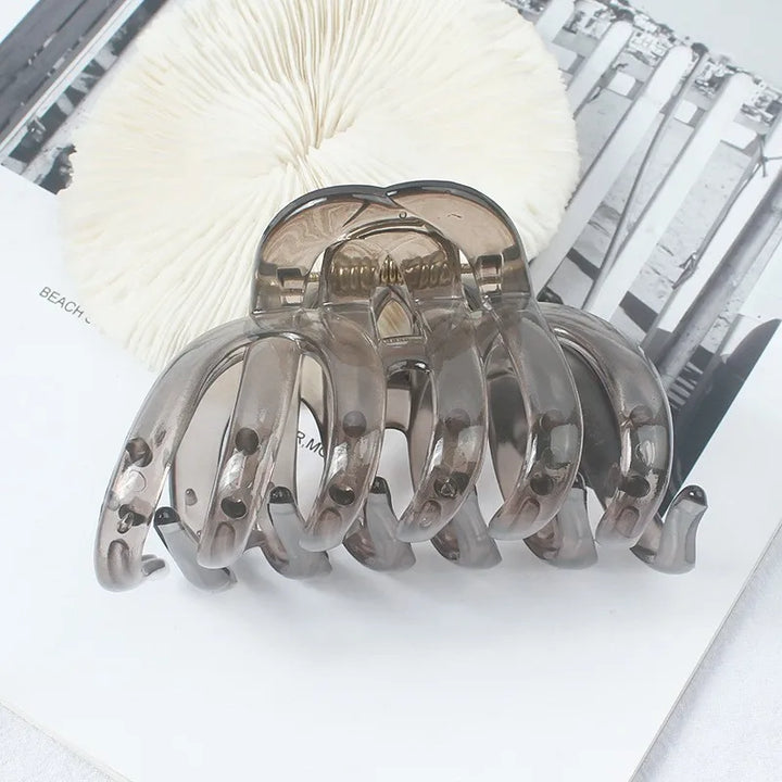 Wren™ | Large Hollow Hair Claw Clips Crab Clips Women Girls Ponytail Large PC Plastic Hair Hairpins Hair Clip Hair Accessories Fashion