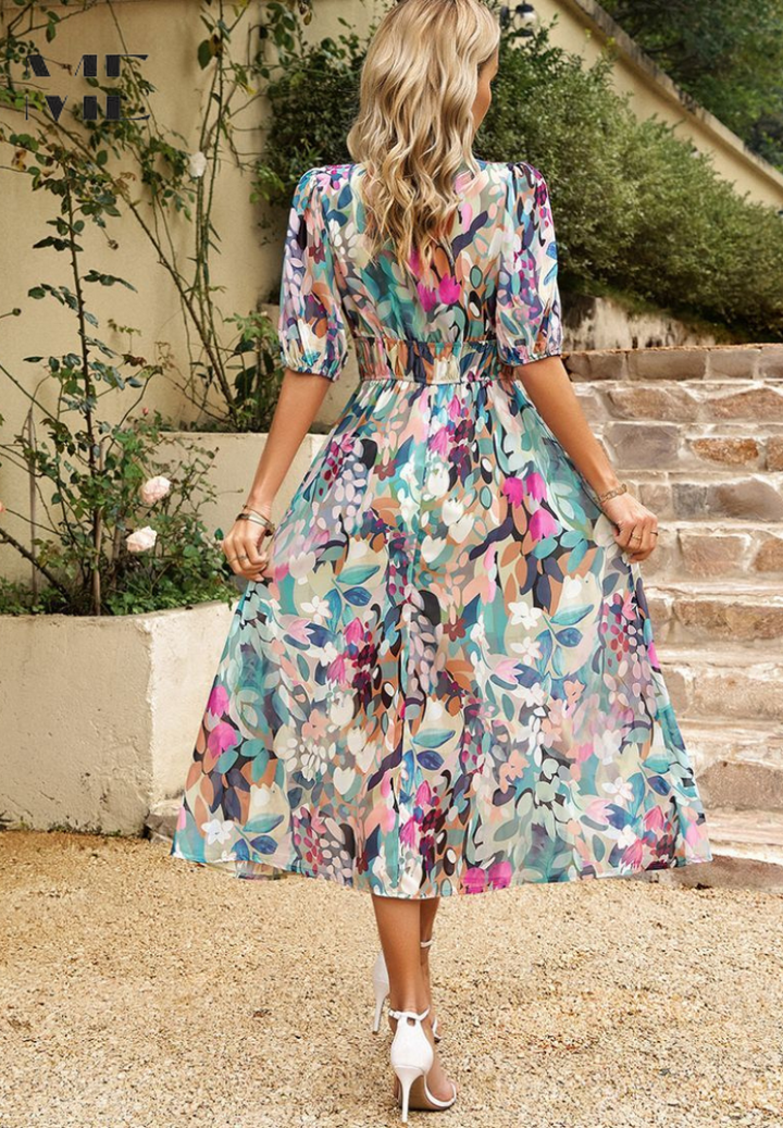 Bianca™ | Elegant Floral Dress