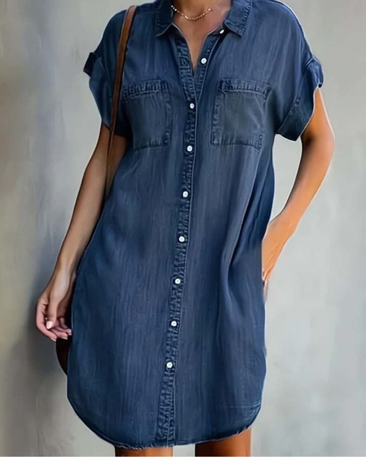 Elenore | Denim Dress