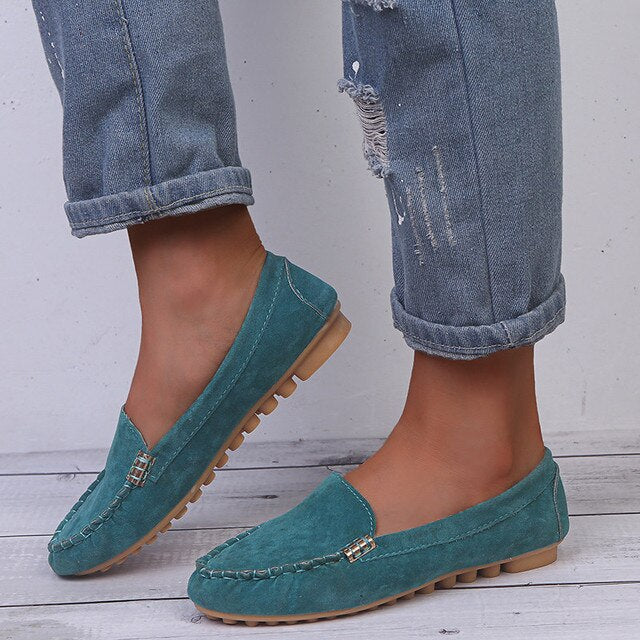 Josie | Women's Flat Slip-On Moccasin Loafers