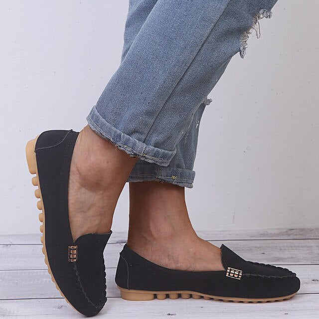 Josie | Women's Flat Slip-On Moccasin Loafers