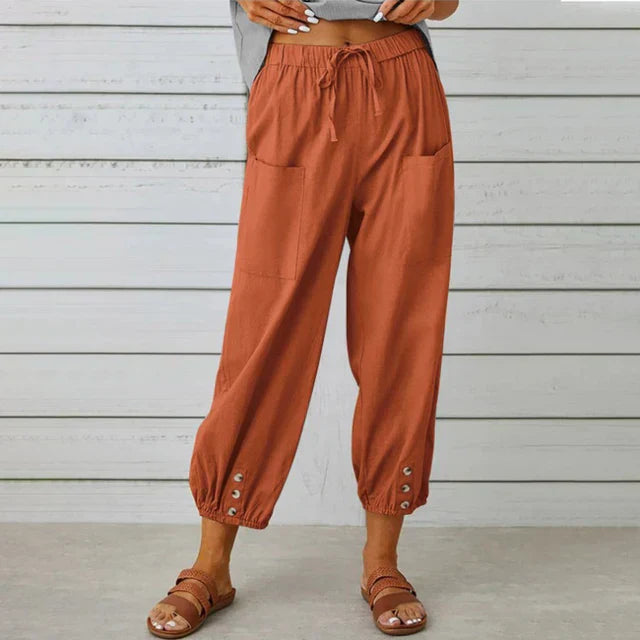 Lena™ | High Waist Relaxed Pants