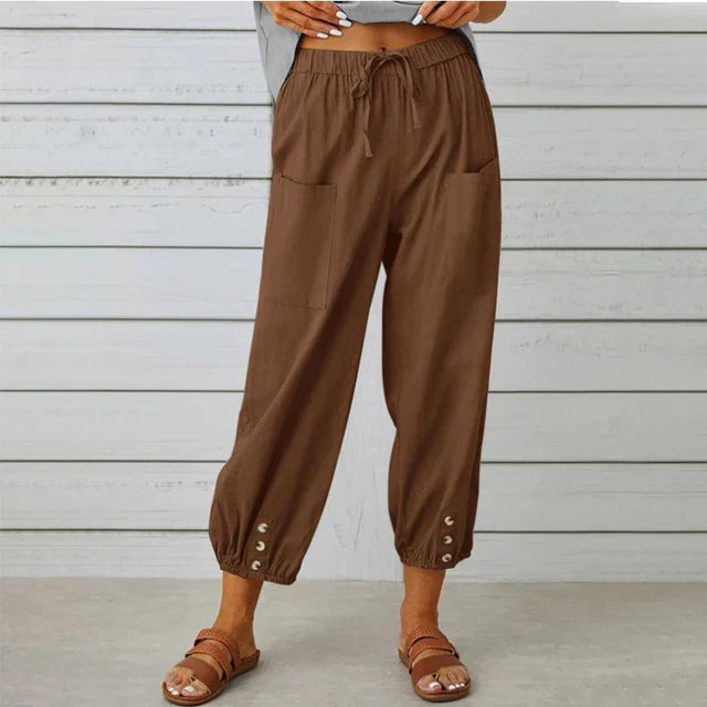 Lena™ | High Waist Relaxed Pants