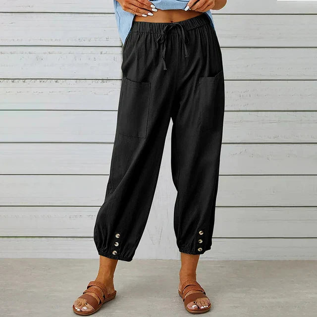 Lena™ | High Waist Relaxed Pants
