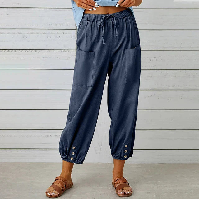 Lena™ | High Waist Relaxed Pants