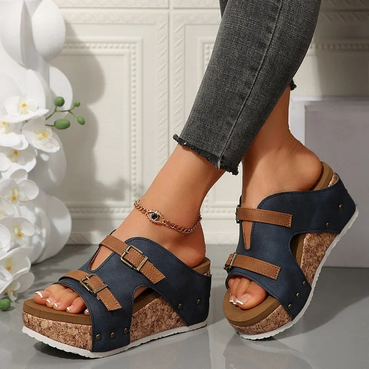Staad™ | Fashionable Orthopedic Sandals with Platform and Wedge