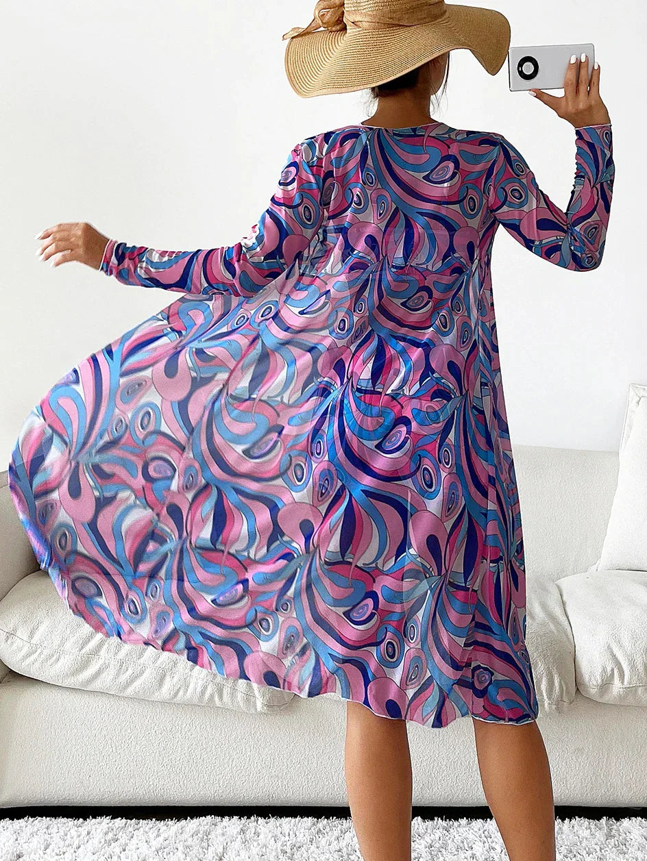 Amalfi™ | High-Waist Bikini Set with Cover-Up