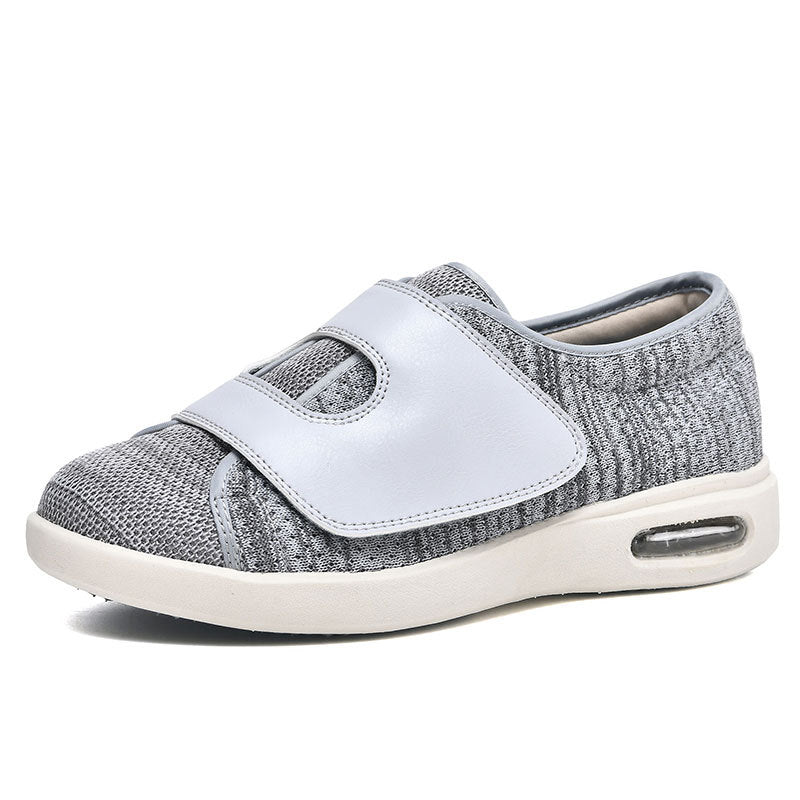 Stride | Women's Wide-Fit Velcro Strap Trainers with Air Cushion Sole