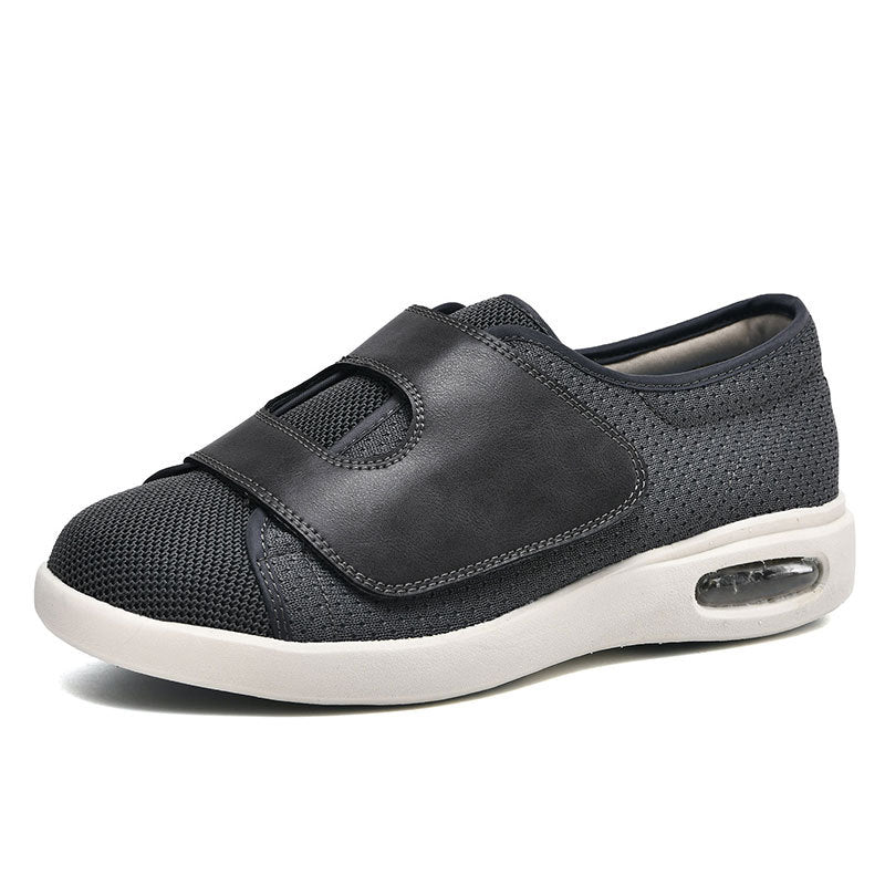 Stride | Women's Wide-Fit Velcro Strap Trainers with Air Cushion Sole