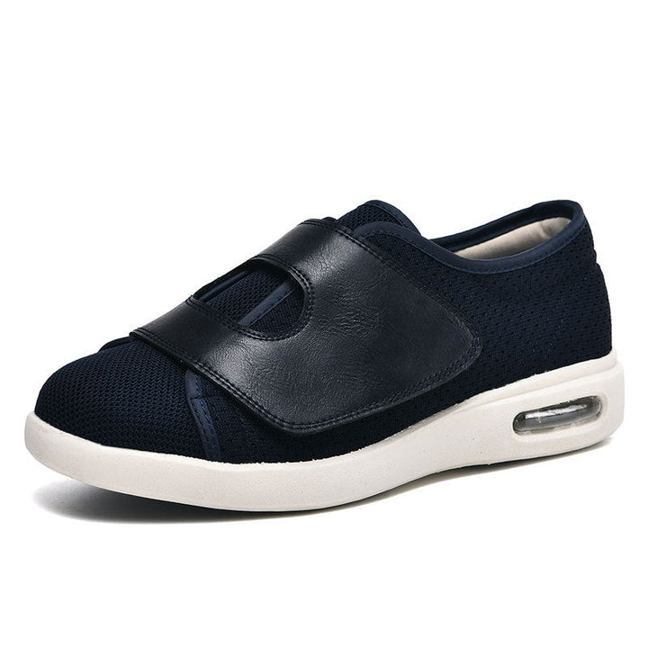 Stride | Women's Wide-Fit Velcro Strap Trainers with Air Cushion Sole