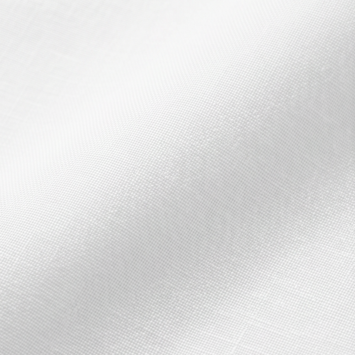 Brennie | Women's White Oversized Button-Down Blouse - White - Image 7