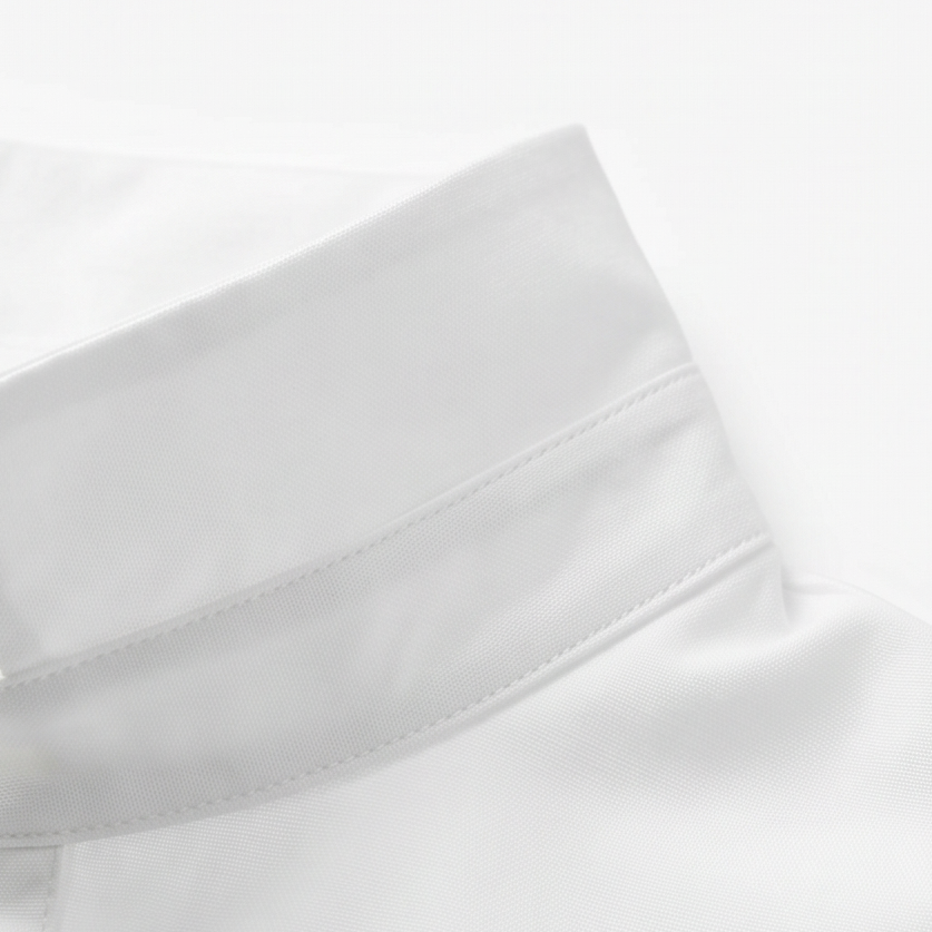 Brennie | Women's White Oversized Button-Down Blouse - White - Image 8
