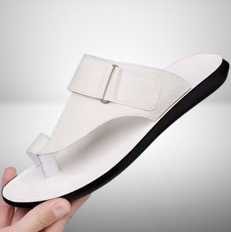 Brentley | Men's Leather Thong Sandals Open Toe - Image 2