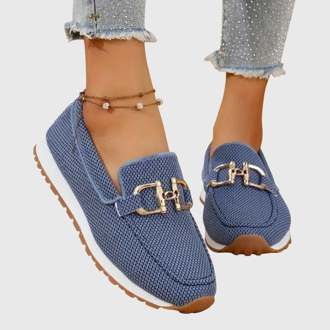 Brindeva | Women's Slip-On Comfort Loafers - Image 1