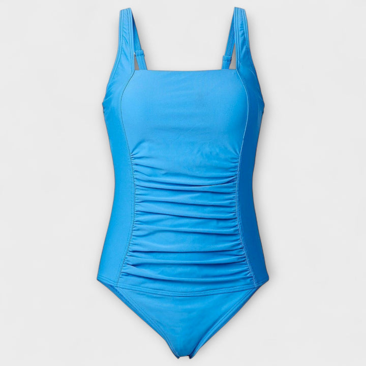Brindova | Women's One-Piece Swimsuit Square Neck - Blue - Image 2