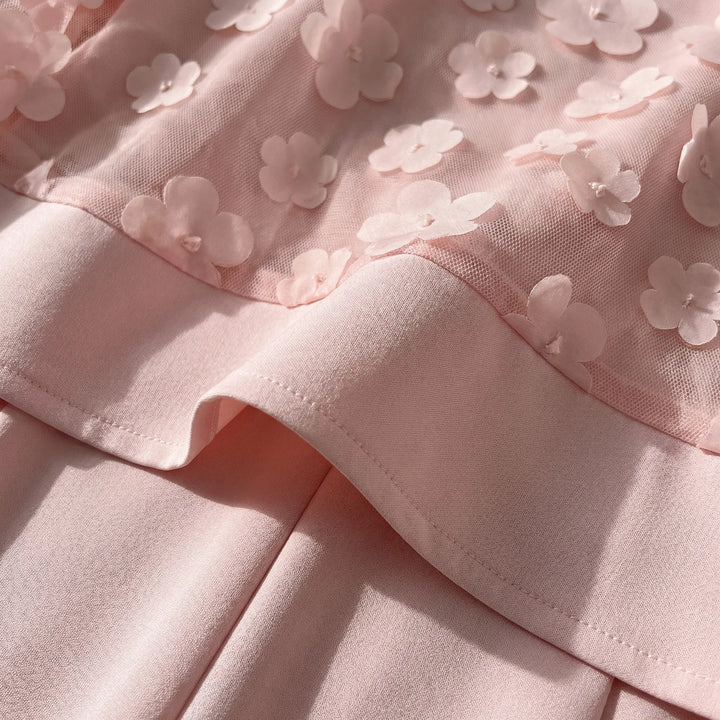 Brindwyn | Women's Plus Size Two Piece Pant Set - Light Pink - Image 3