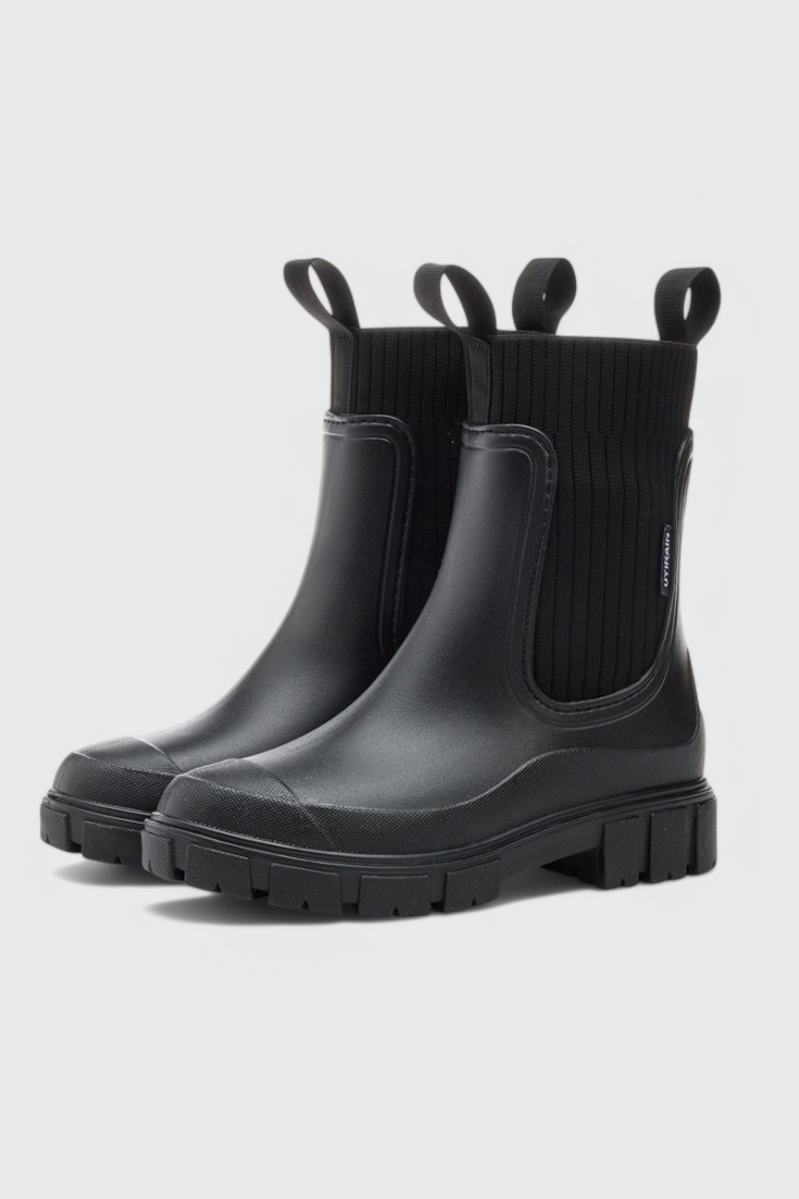 Bronwyn | Women's Waterproof Chelsea Boots - Beige - Image 2