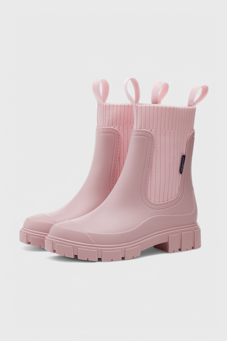 Bronwyn | Women's Waterproof Chelsea Boots - Beige - Image 4