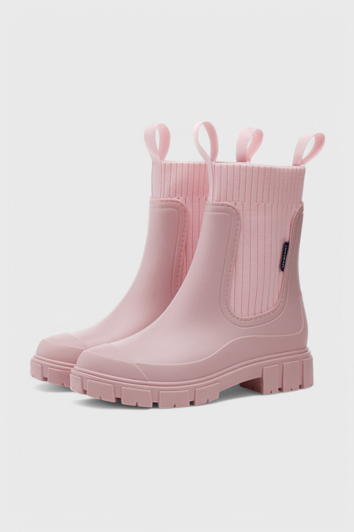 Bronwyn | Women's Waterproof Chelsea Boots - Beige - Image 4
