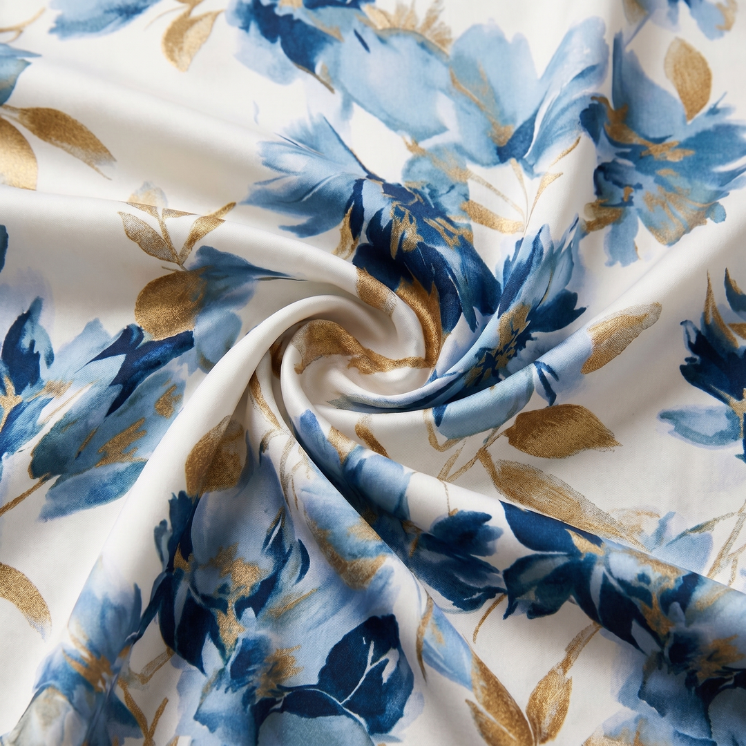 Caldwen | Women's Floral Print Wrap Midi Dress - Image 3