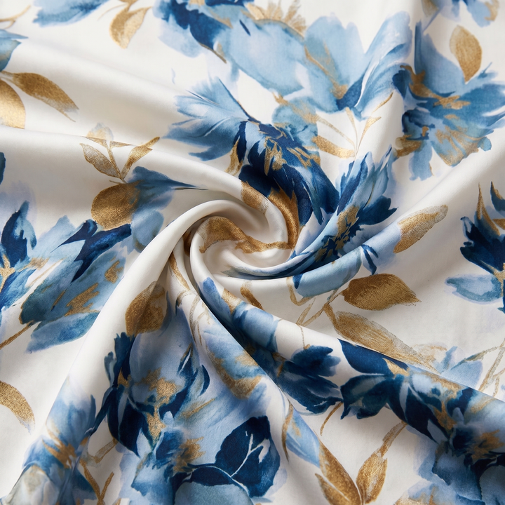 Caldwen | Women's Floral Print Wrap Midi Dress - Image 3
