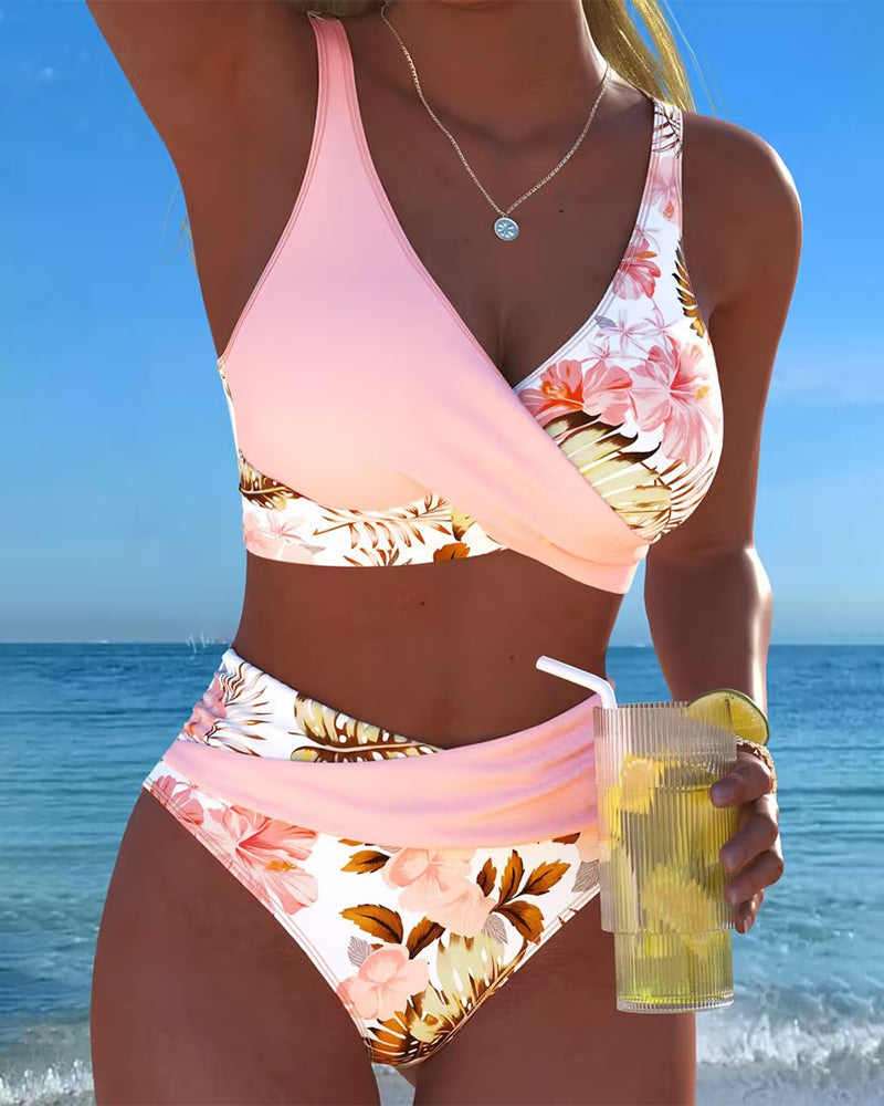 Caldwyn | Women's Bikini Set High Waist Swimwear - Image 1