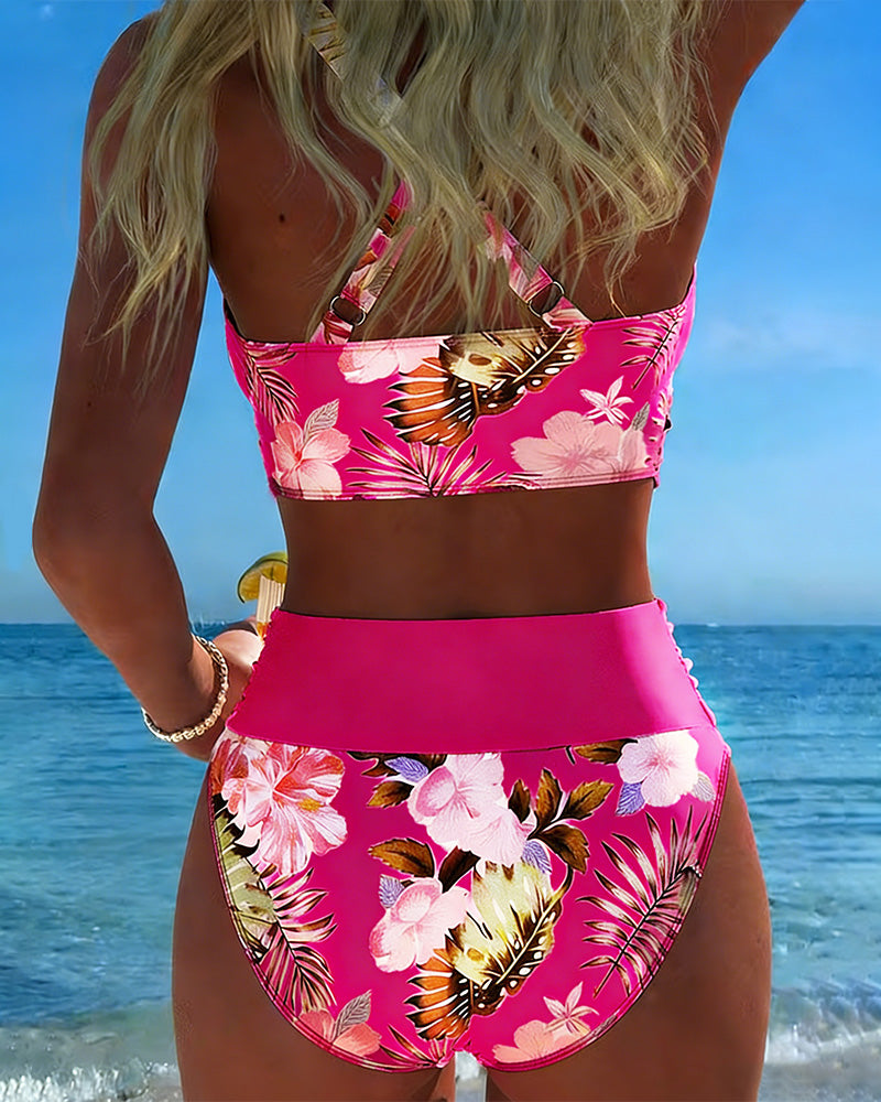 Caldwyn | Women's Bikini Set High Waist Swimwear - Image 15