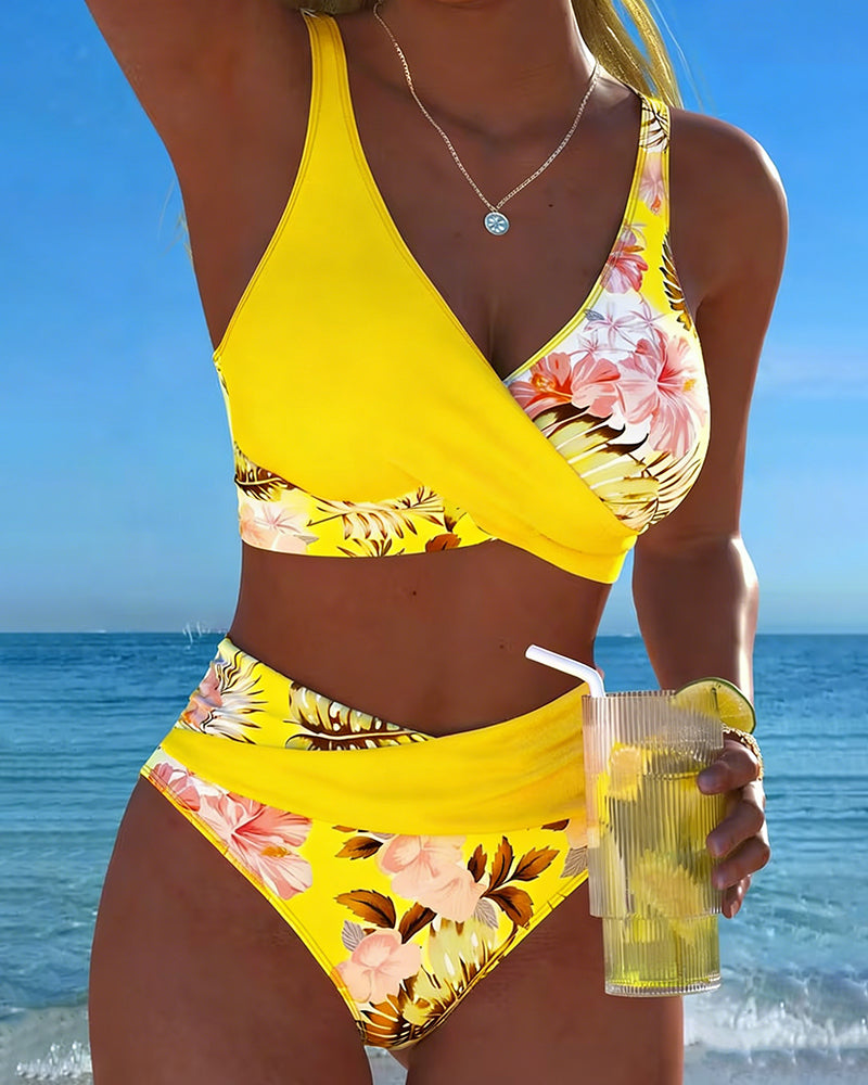 Caldwyn | Women's Bikini Set High Waist Swimwear - Image 2