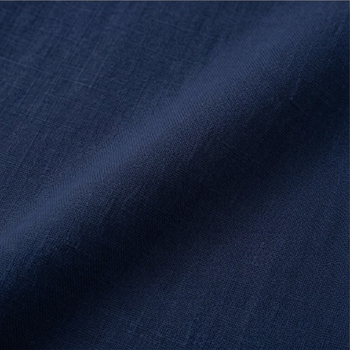 Callista | Women's V-Neck Relaxed Blouse - Navy - Image 6