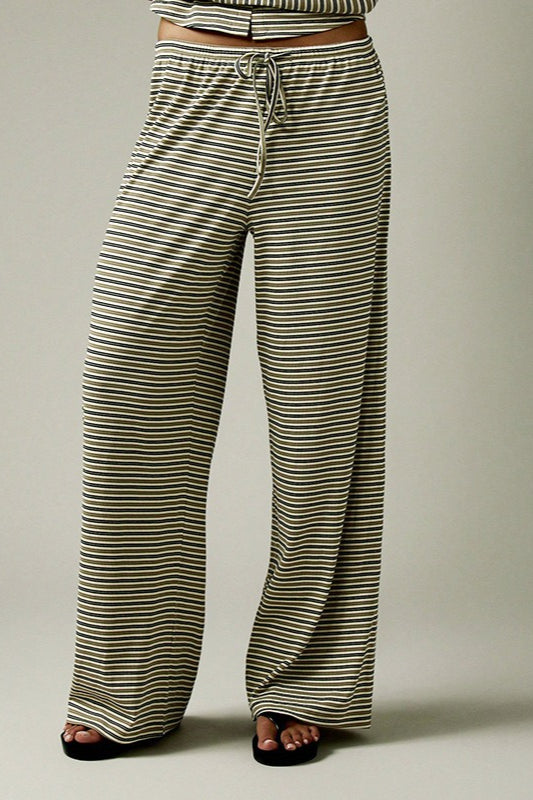 Calmara | Women's Festival Two Piece Set Co-ord - Striped - Image 4