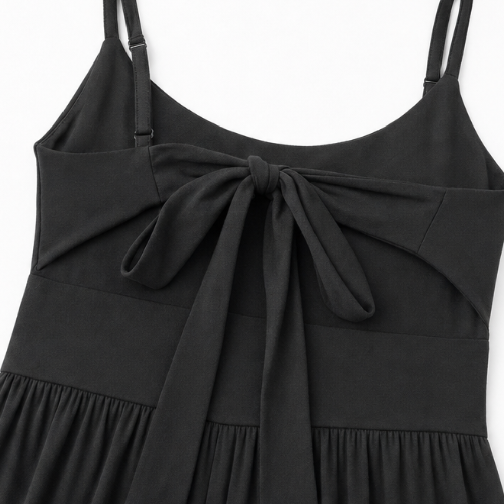 Calveth | Women's Cutout Wide Leg Jumpsuit - Black - Image 8