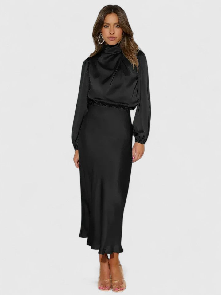Calveth | Women's Wedding Guest Midi Dress - Image 4
