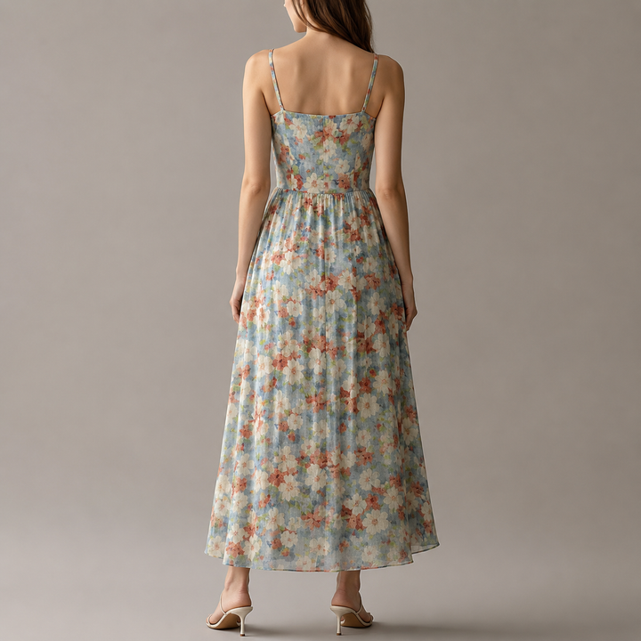 Celvara | Women's Wedding Guest Dress Floral Maxi - Image 2