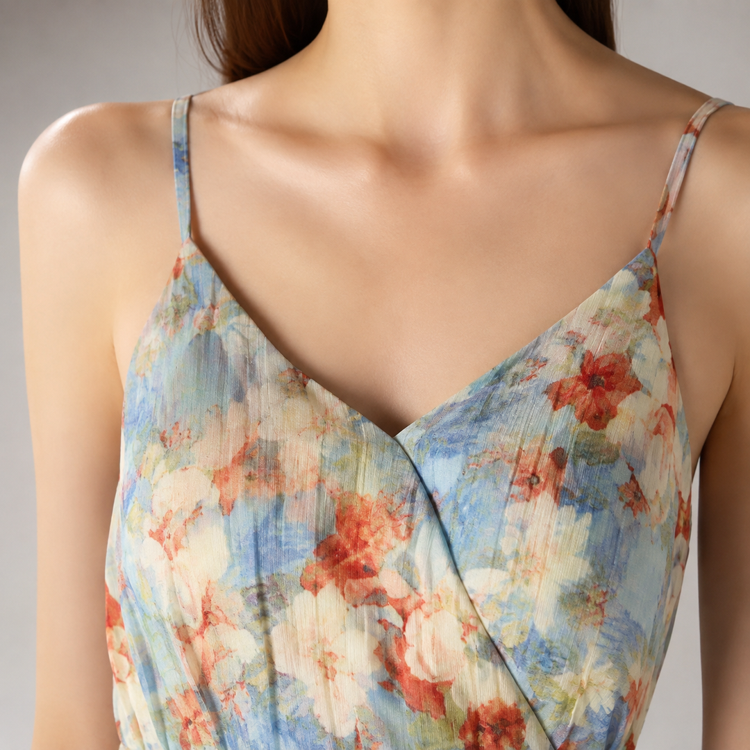 Celvara | Women's Wedding Guest Dress Floral Maxi - Image 3