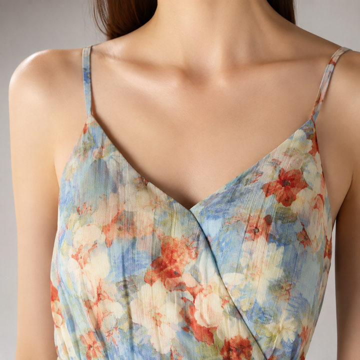 Celvara | Women's Wedding Guest Dress Floral Maxi - Image 3