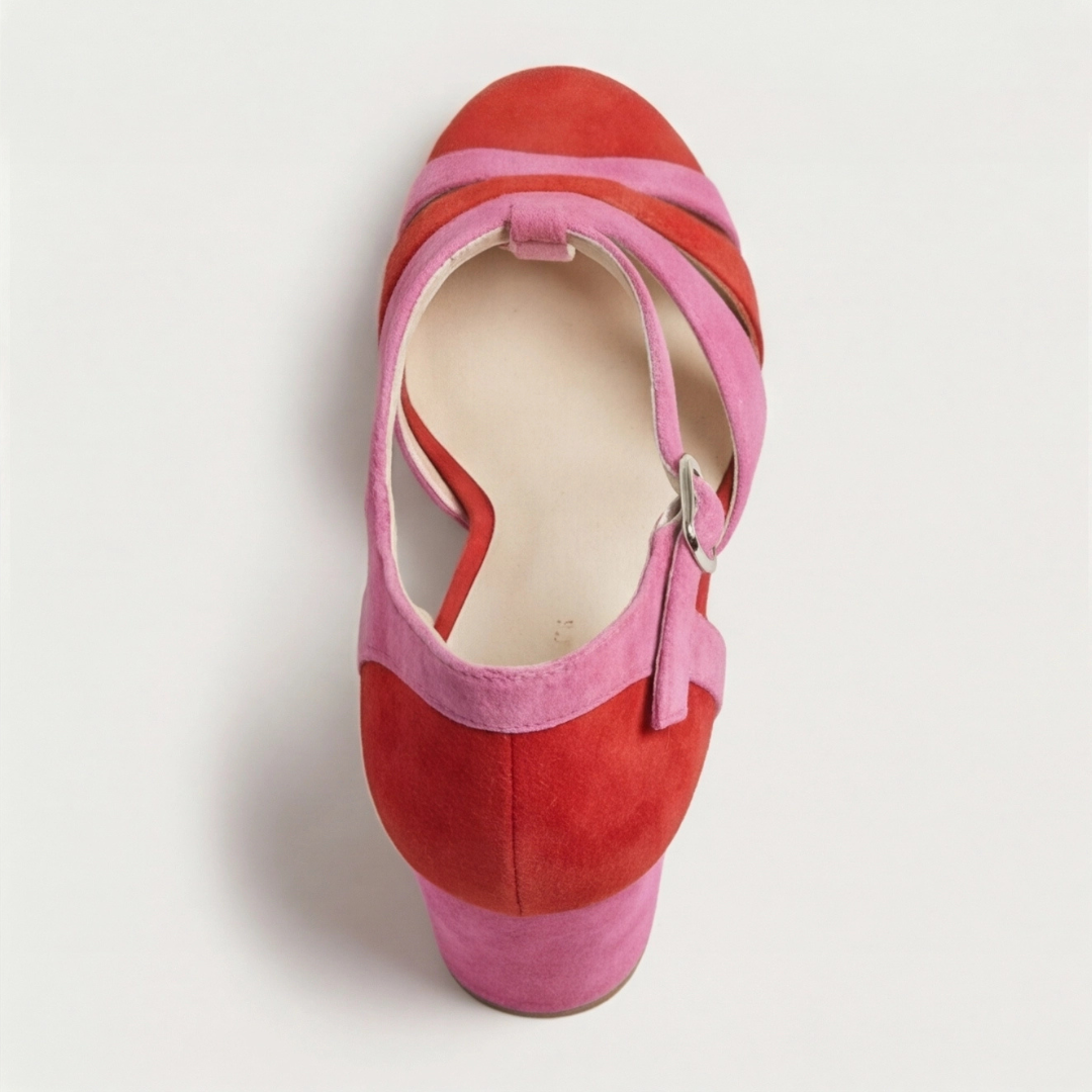 Corindel | Women's Block Heel T-Bar Shoes - Image 9