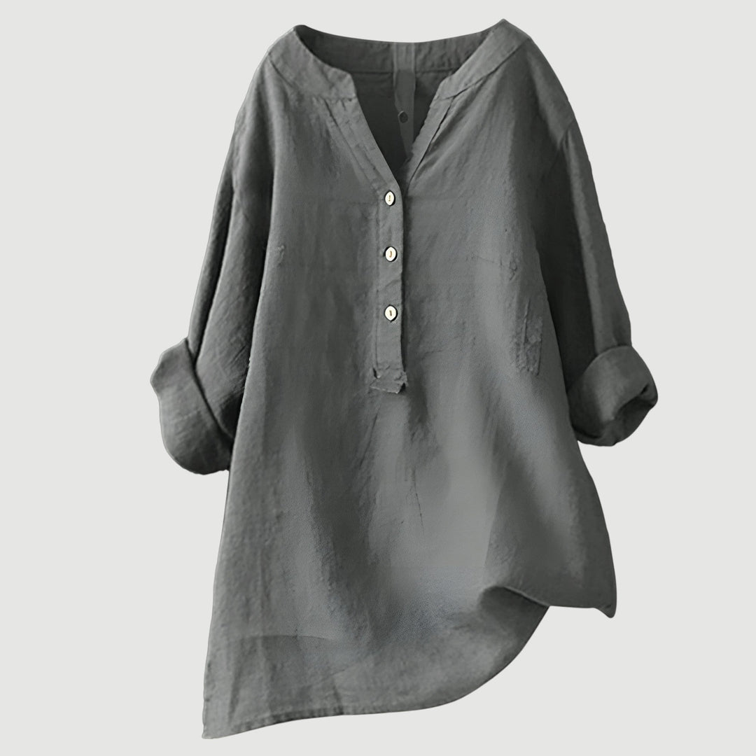 Karla™ | Relaxed Button Tunic