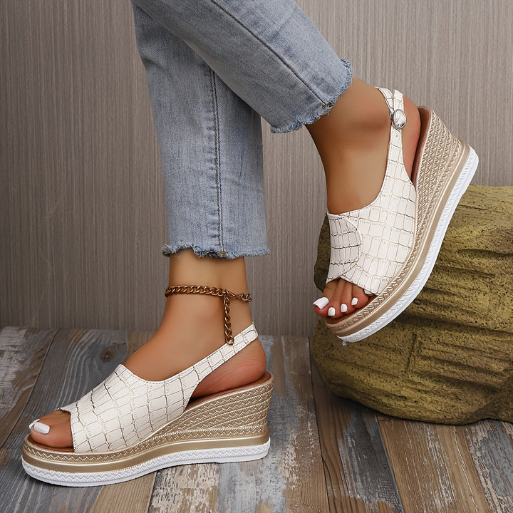 Marbella™ | Wedge Sandals Sculpted elegance with summer lift