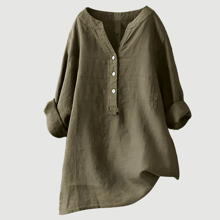 Karla™ | Relaxed Button Tunic