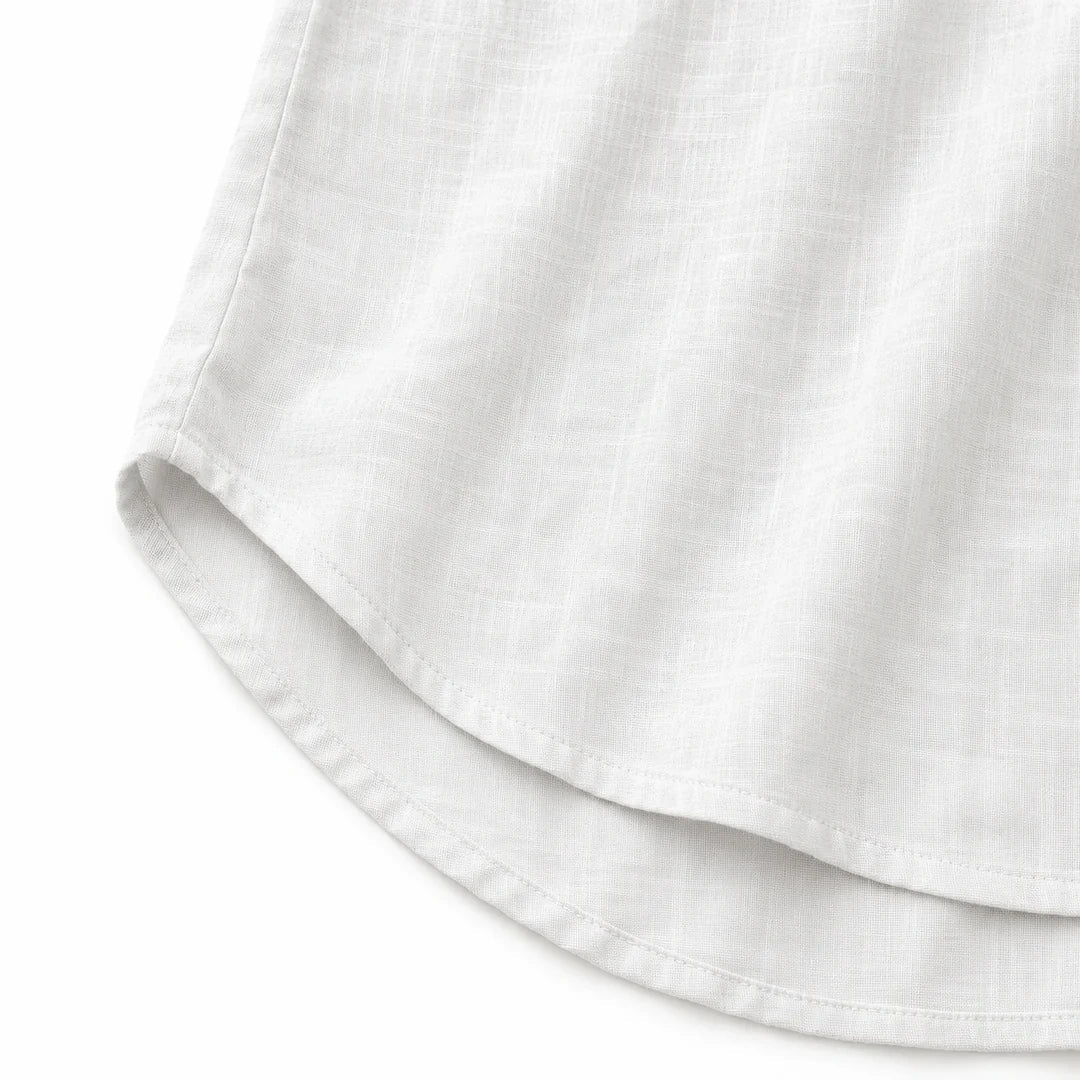 Dalisay | Women's Sleeveless Button-Front Tank Top - White - Image 10