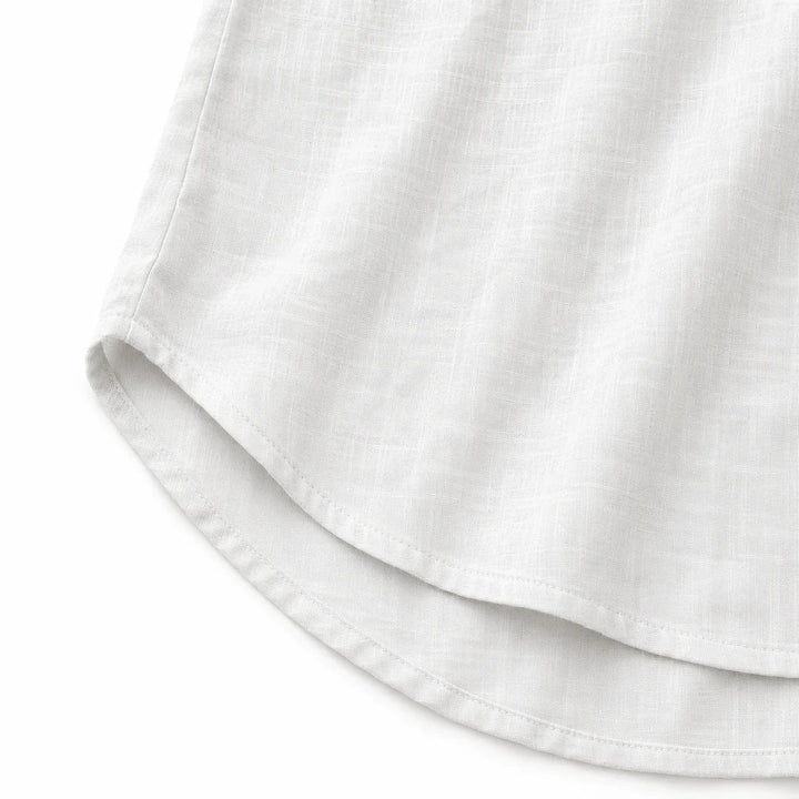 Dalisay | Women's Sleeveless Button-Front Tank Top - White - Image 10