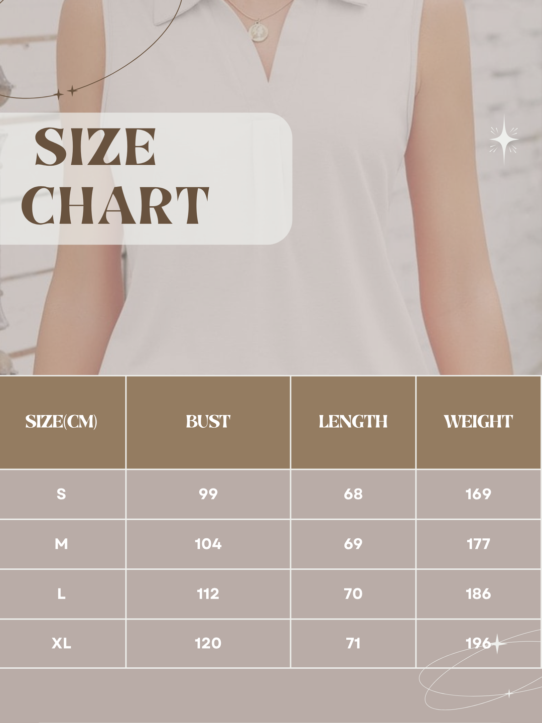 Darvenne | Women's Sleeveless Collared Summer Blouse - White - Image 13