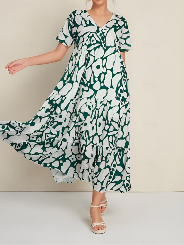 Dawnfield | Women's Floral Print Maxi Dress - Image 1